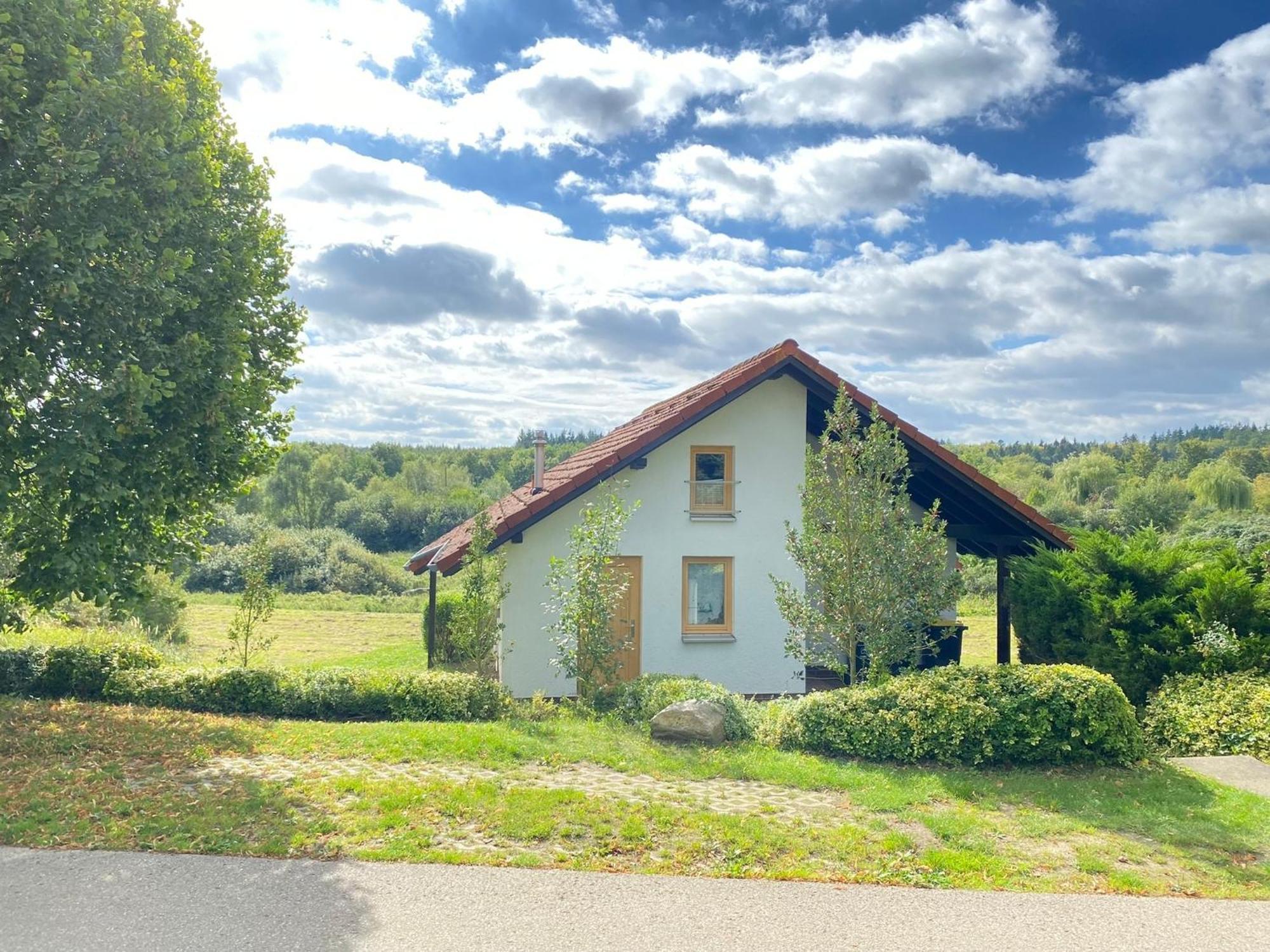 Ferienhaeuser Am Vogelpark - Boddenhaus Tizi Marlow Dış mekan fotoğraf